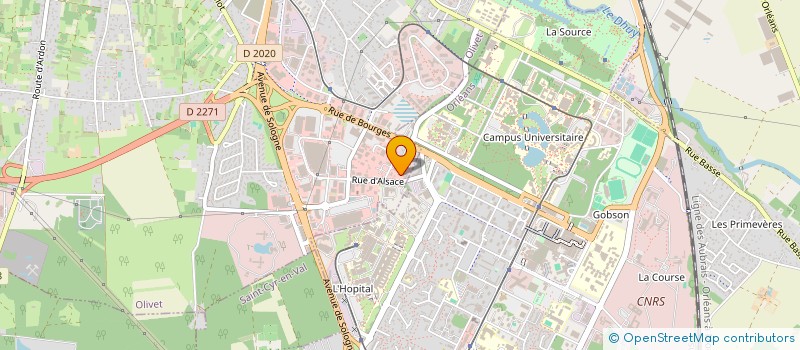 localisation de l'entreprise START NUM à OLIVET
