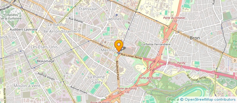 localisation de l'entreprise START-STRATEGIE D'ACHAT REGIONALE ET TERRITORIALE à LYON