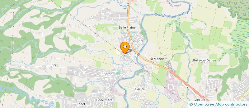 localisation de l'entreprise START' UP GESTION à SAINTE-ROSE