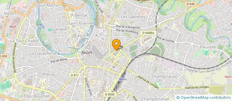 localisation de l'entreprise START UP TOI MEME à NIORT