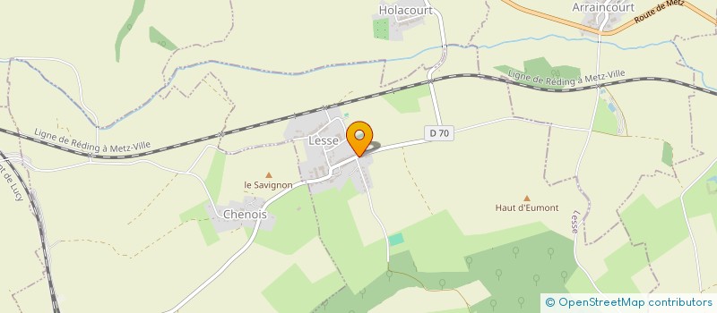 localisation de l'entreprise START YOUR DREAM  LESSE