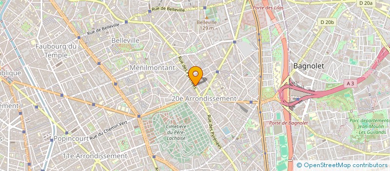 localisation de l'entreprise STARTAK à PARIS