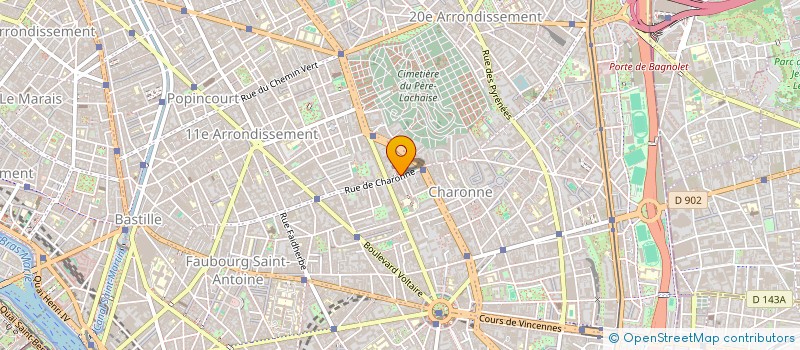 localisation de l'entreprise STARTAXI  PARIS