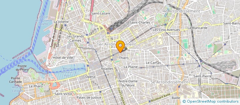 localisation de l'entreprise STARTCOM à MARSEILLE