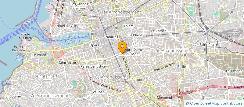 localisation de l'entreprise STARTCOM II  MARSEILLE