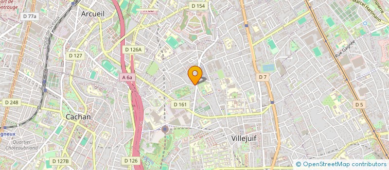 localisation de l'entreprise STARTCOM SECURITE SARL  VILLEJUIF