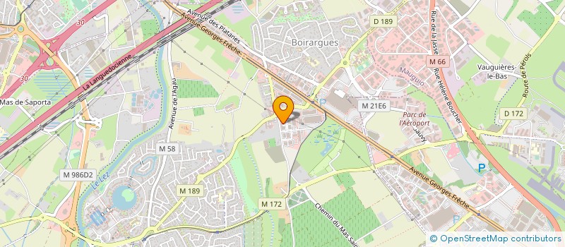 localisation de l'entreprise STARTEAM à LATTES