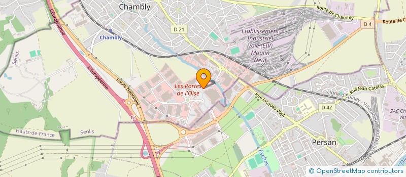 localisation de l'entreprise STARTECO  CHAMBLY