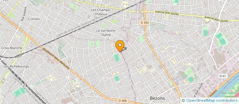 localisation de l'entreprise STARTER à HOUILLES