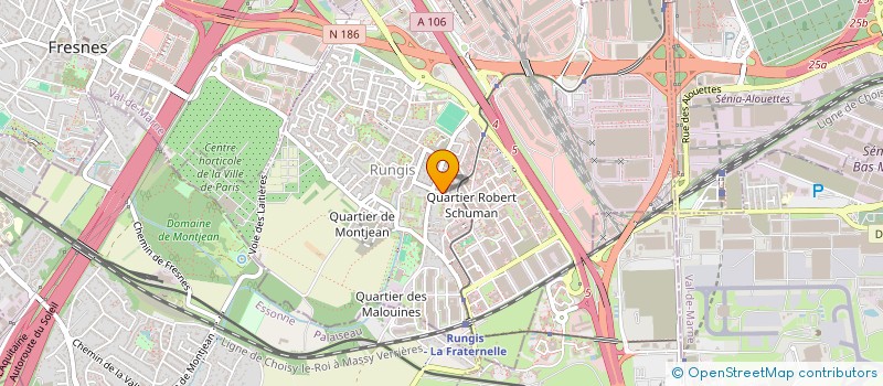 localisation de l'entreprise STARTER à RUNGIS