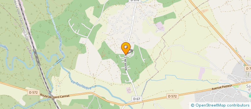 localisation de l'entreprise STARTER  LAMBESC