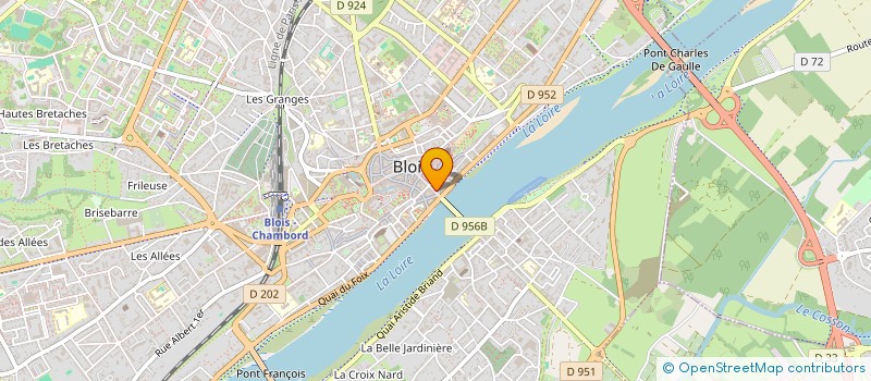 localisation de l'entreprise STARTER II à BLOIS