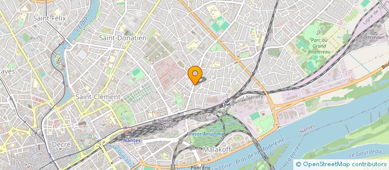 localisation de l'entreprise STARTER INVEST à NANTES