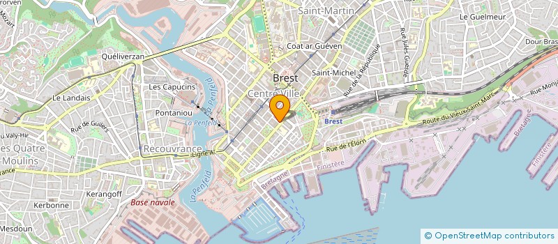 localisation de l'entreprise STARTER LES NOUVEAUX DISQUAIRES  BREST