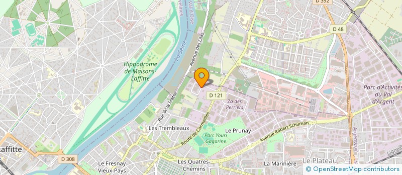 localisation de l'entreprise STARTER SOCIETE TRANSPORT AUXILIAIRE ROUTIER ET TERRASSEMENT à SARTROUVILLE