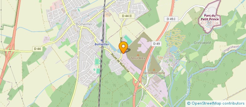 localisation de l'entreprise STARTER TRAVAUX SPECIAUX  FELDKIRCH