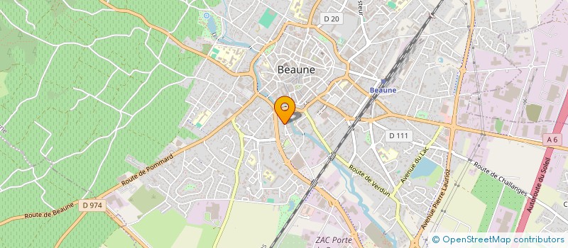 localisation de l'entreprise STARTERA à BEAUNE