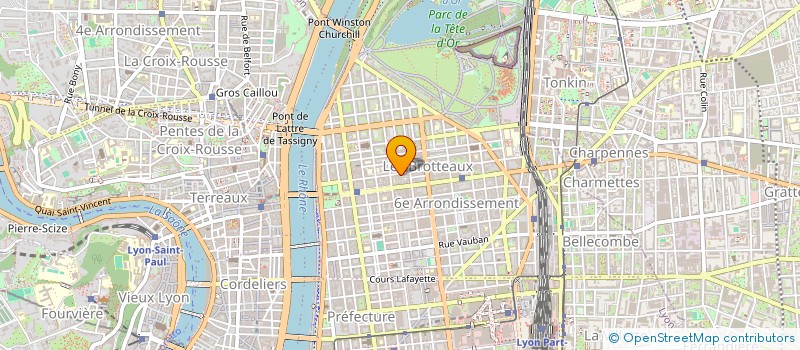 localisation de l'entreprise STARTEX  LYON