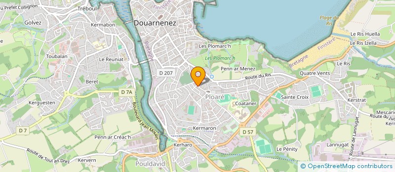 localisation de l'entreprise STARTI' JEUNE CONDUITE  AUDIERNE