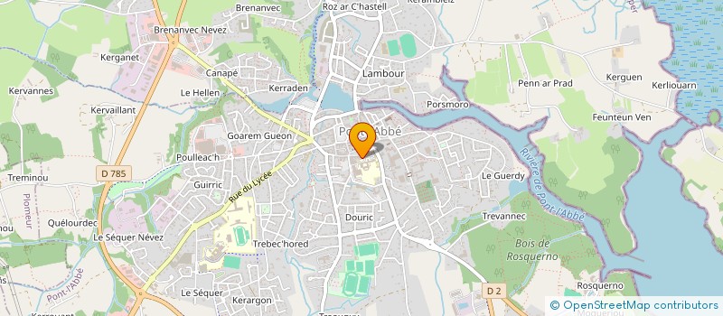 localisation de l'entreprise STARTIJENN AR VRO VIGOUDENN à PONT-L'ABBE