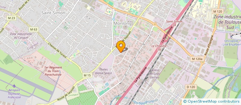 localisation de l'entreprise STARTING-BLOCK à TOULOUSE