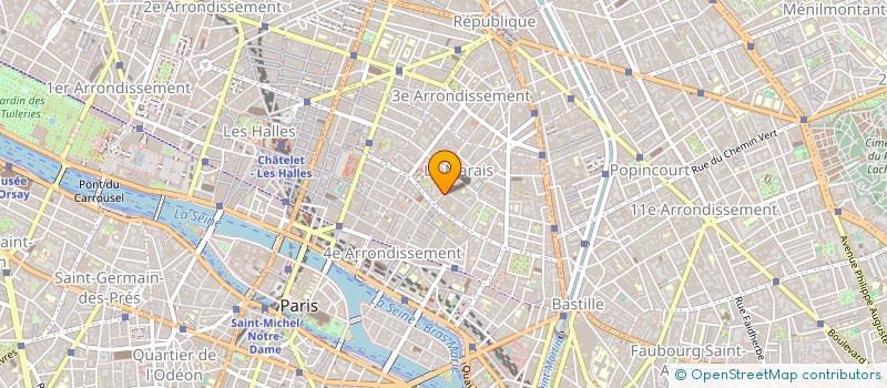 localisation de l'entreprise STARTING BLOCKS à PARIS