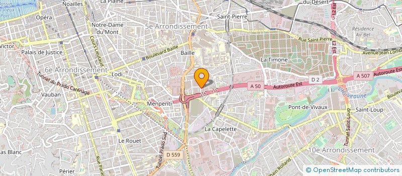 localisation de l'entreprise STARTING FRANCE à MARSEILLE