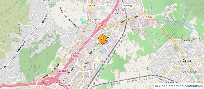 localisation de l'entreprise STARTING LINE SAILING - EUROPE  LA GARDE