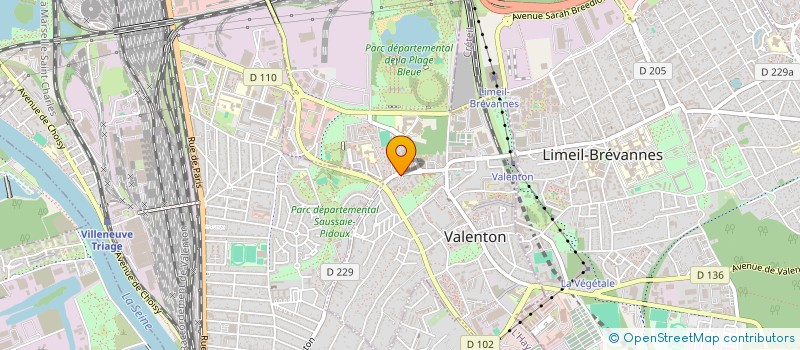 localisation de l'entreprise STARTING LOC  VALENTON