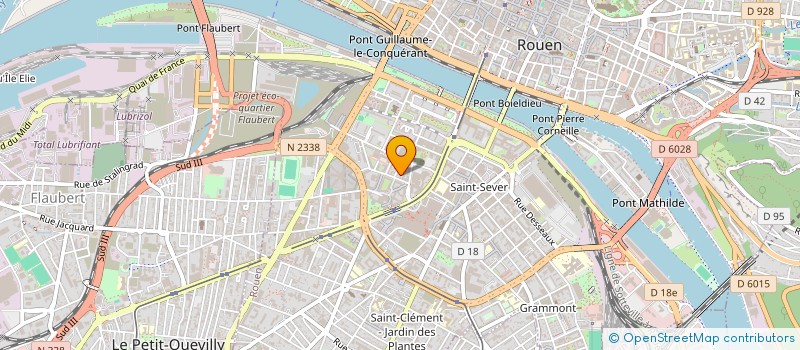 localisation de l'entreprise STARTING POINT à ROUEN