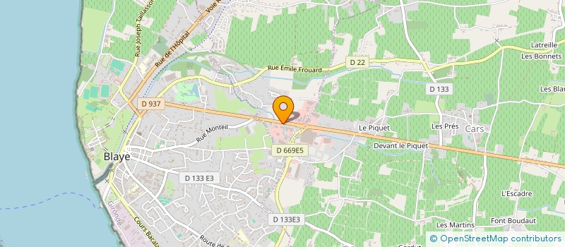 localisation de l'entreprise STARTIX II à SAINT-MARTIN-LACAUSSADE