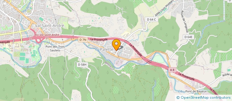 localisation de l'entreprise STARTNBIZ à LE THOLONET