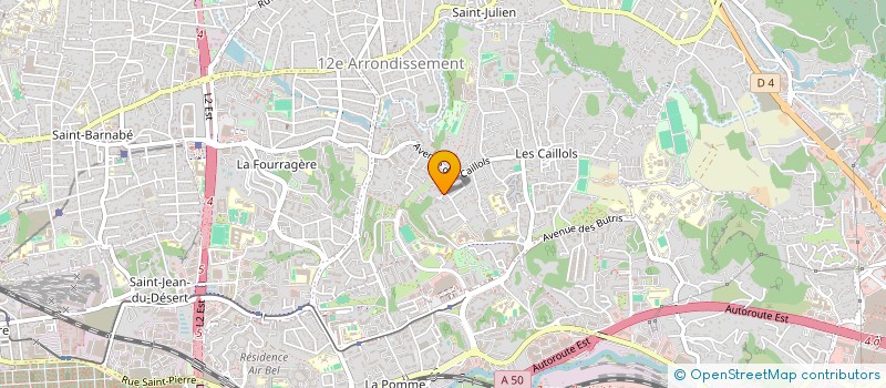 localisation de l'entreprise STARTOF  MARSEILLE