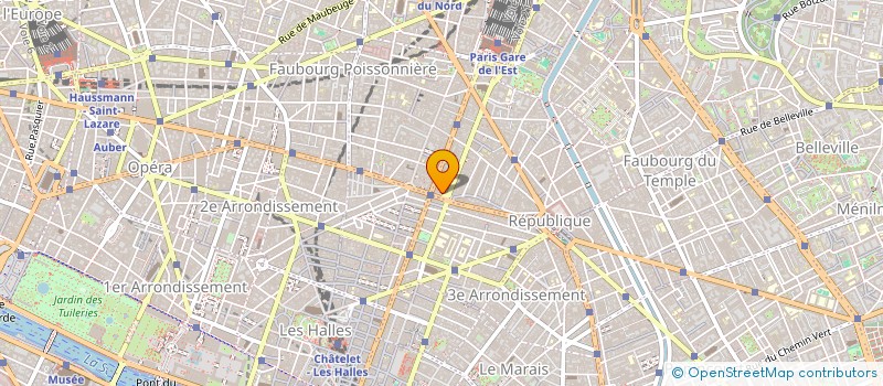 localisation de l'entreprise STARTON à PARIS