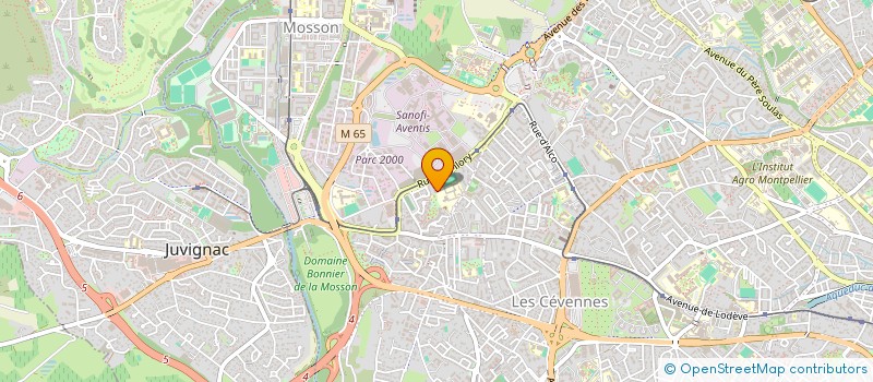 localisation de l'entreprise STARTOPY à MONTPELLIER