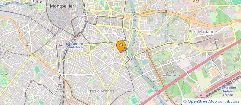 localisation de l'entreprise STARTOW MANAGEMENT à MONTPELLIER
