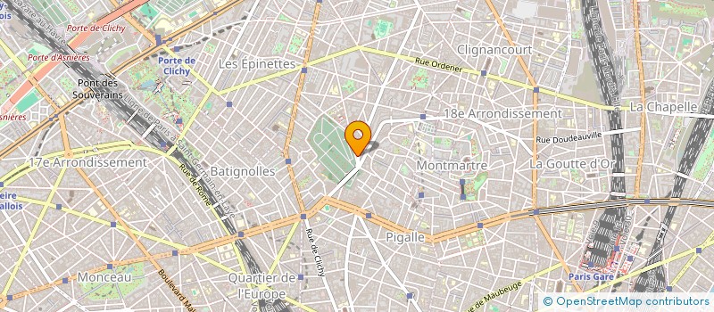 localisation de l'entreprise STARTRADE SARL  PARIS