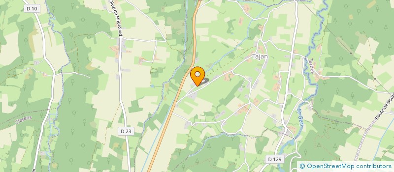 localisation de l'entreprise STARTUB à UGLAS