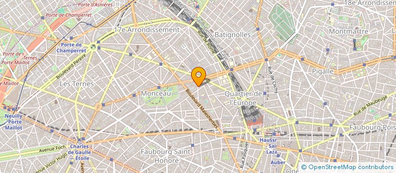 localisation de l'entreprise STARTUP AVENUE à LEVALLOIS-PERRET