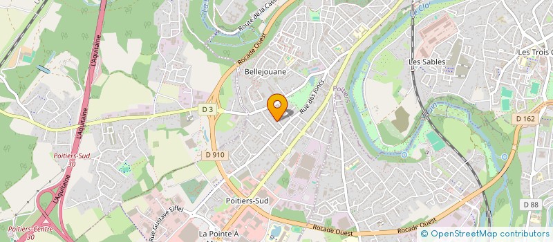 localisation de l'entreprise STARTUPVILLA LLC à POITIERS
