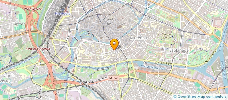 localisation de l'entreprise STARVISION  STRASBOURG