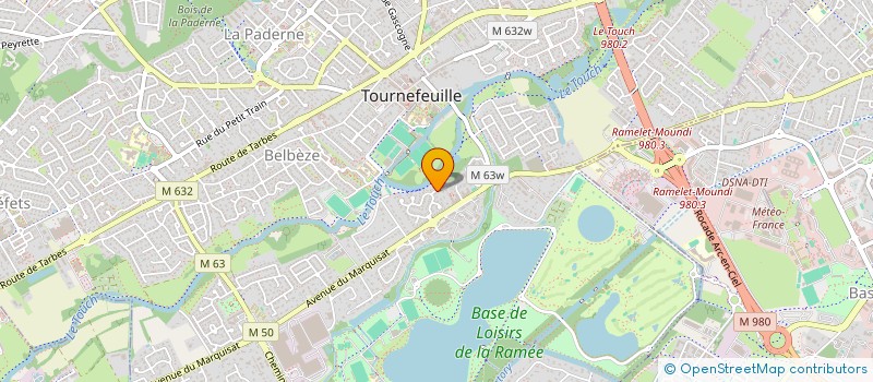 localisation de l'entreprise STARYS  TOURNEFEUILLE