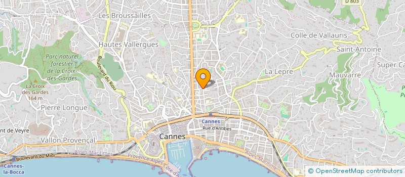 localisation de l'entreprise STARZ POOL CONCEPT à CANNES