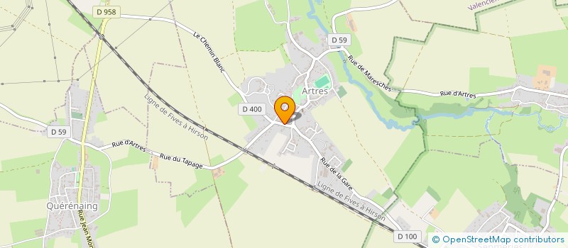 localisation de l'entreprise STAS  ARTRES