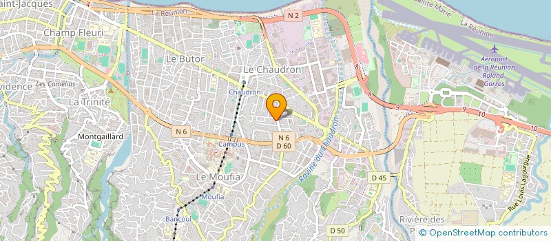 localisation de l'entreprise STASICA à SAINT-DENIS