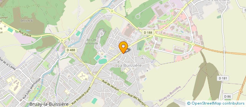 localisation de l'entreprise STASIK  BRUAY-LA-BUISSIERE