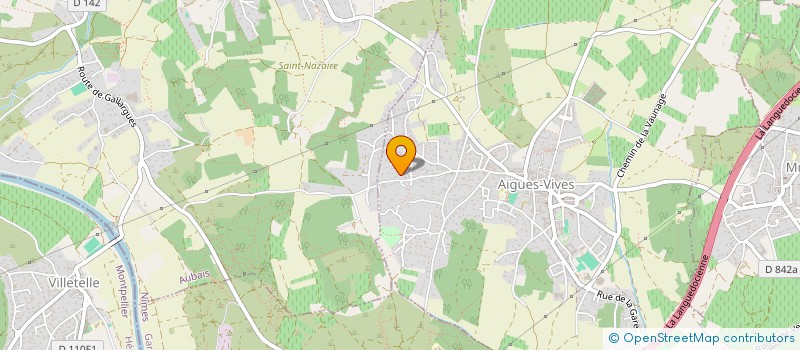 localisation de l'entreprise STAT  AIGUES-VIVES