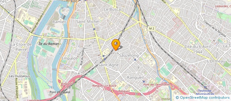 localisation de l'entreprise STATELITE à TOULOUSE