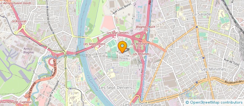 localisation de l'entreprise STATEN à TOULOUSE