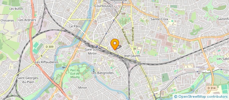 localisation de l'entreprise STATERA EXPERTISE  LE MANS